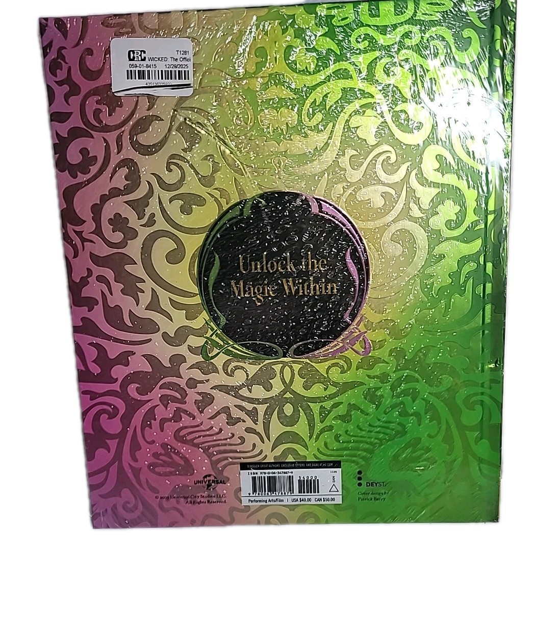 WICKED: The Official Visual Companion Target Exclusive Hardcover New