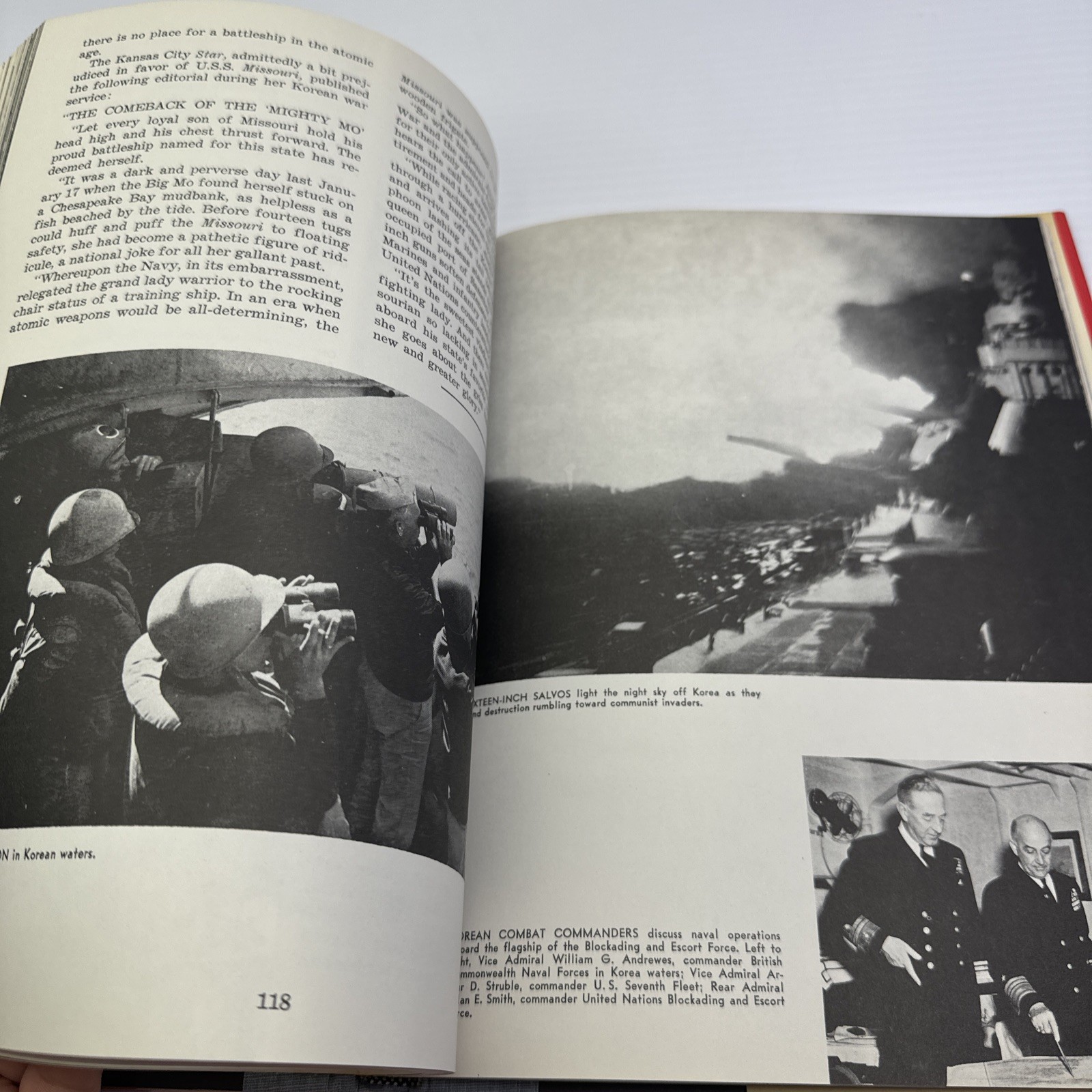 Mighty Mo The USS Missouri Biography of th Last Battleship 1969 HC Gordon Newell