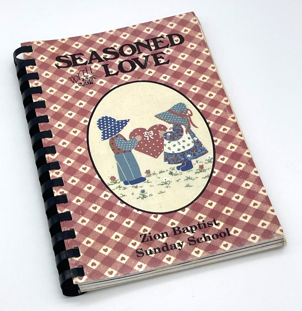 Seasoned with Love Cookbook Church Ladies Recipes Regional Southern 120 pages