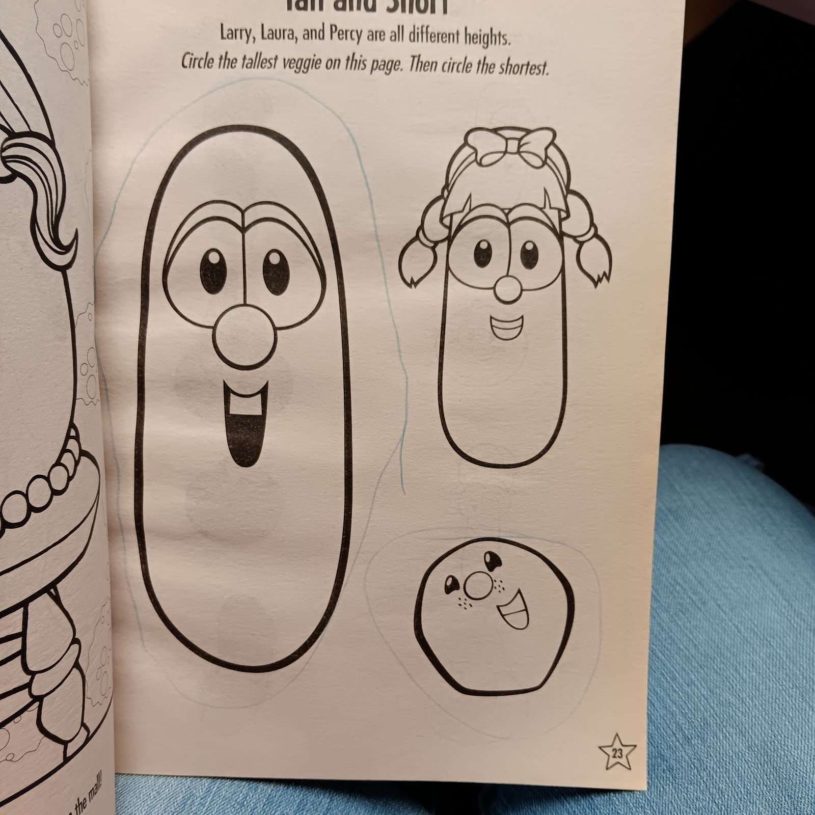 Big Idea VeggieTales Veggie Fever Jumbo Coloring Activity Book 2007 112 pages