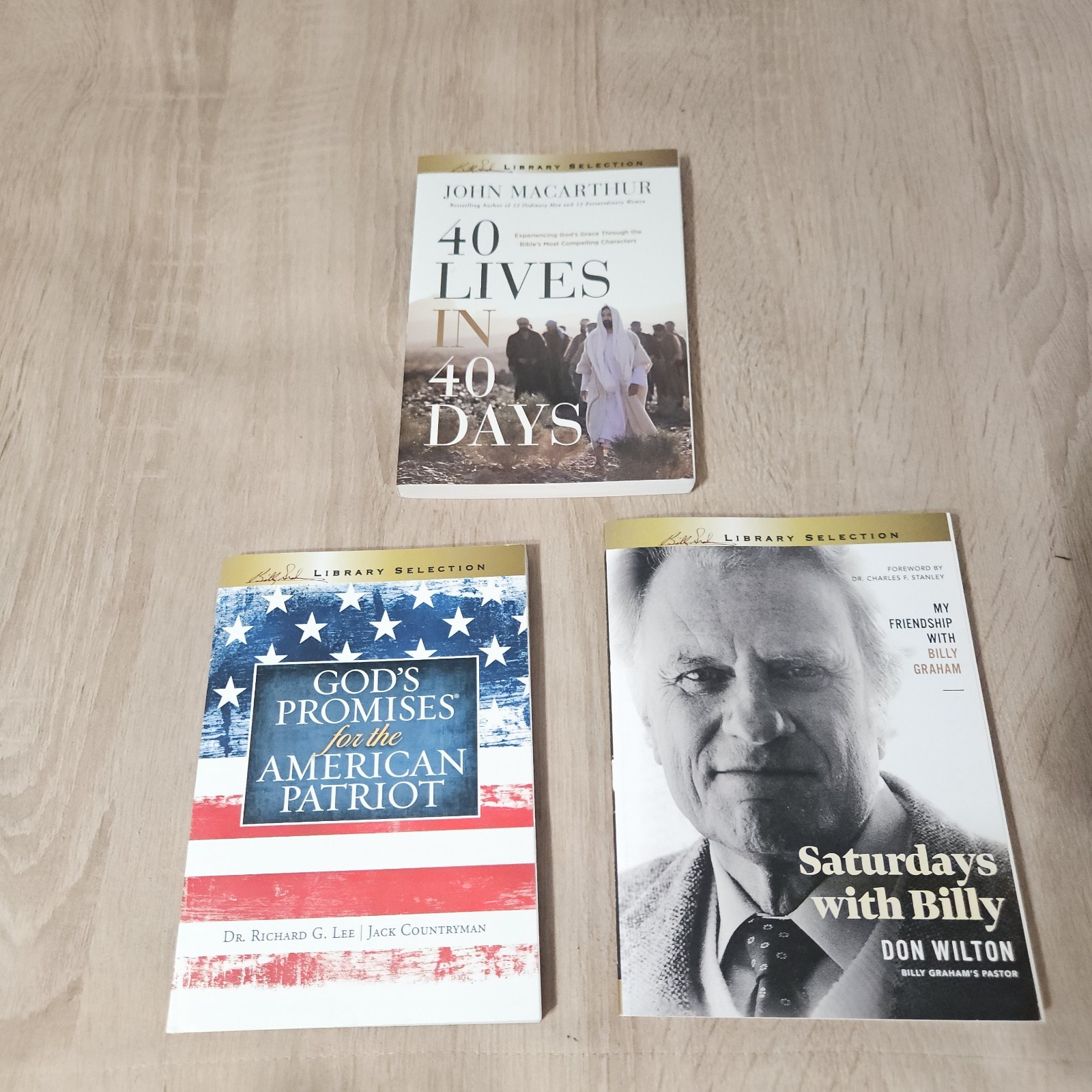 Billy Graham Library Lot of 19 Books Christian Literature Paperback
