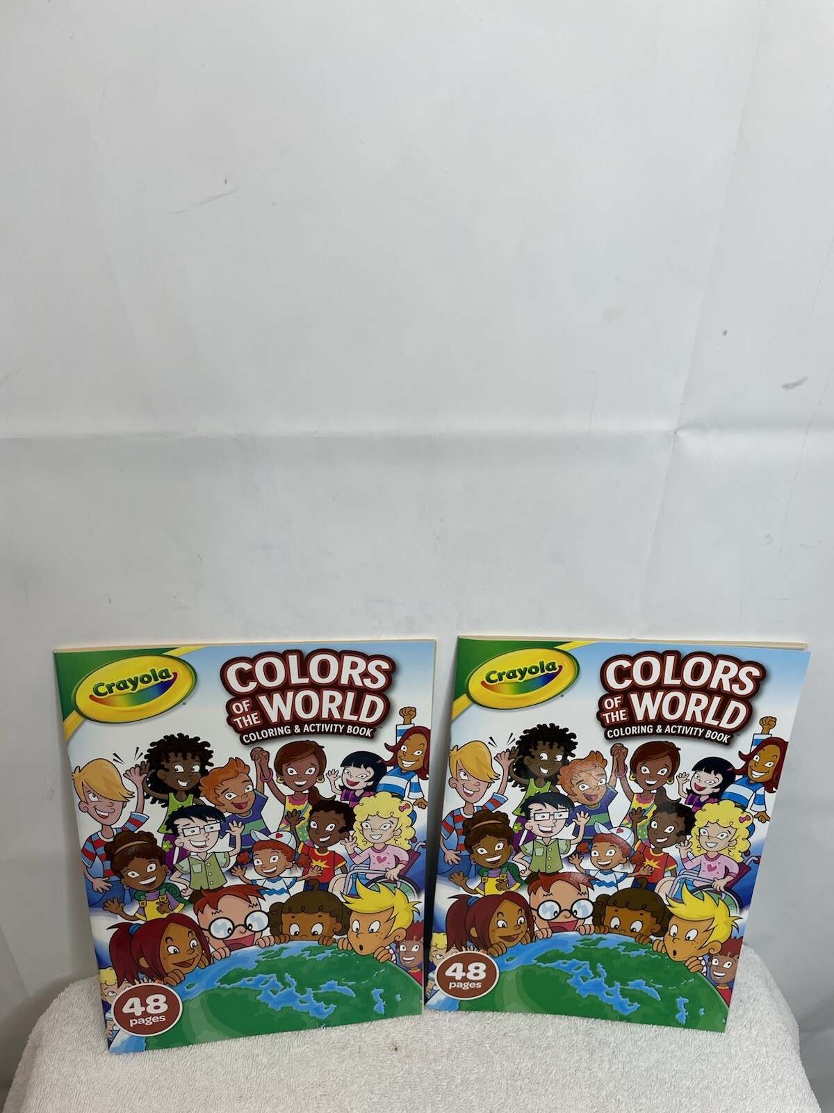 Lot Of 2Crayola Colors of the World Coloring & Activity Book for Kids – 48 pages