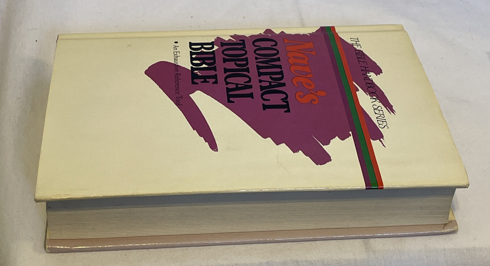 Nave’s Compact Topical Bible 1972 Regency Reference Library Zondervan HB Dust Ja