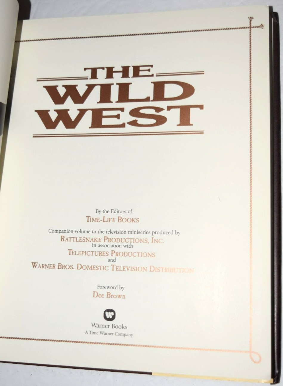 „THE WILD WEST – Companion Volume to the TV Series,“ 367 Pages, New (c) 1993