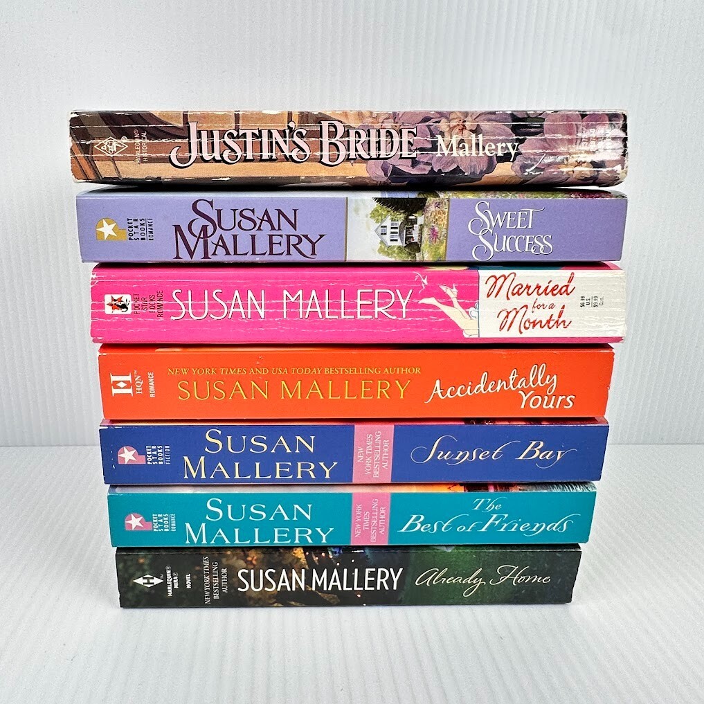 7x Susan Mallery PB Books – Multiple Titles – Romance