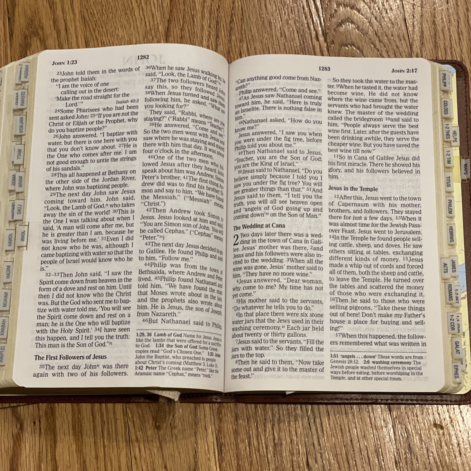 Nelson Bible 6365SAM NCV New Century Version Giant Print Book Tabs *READ*