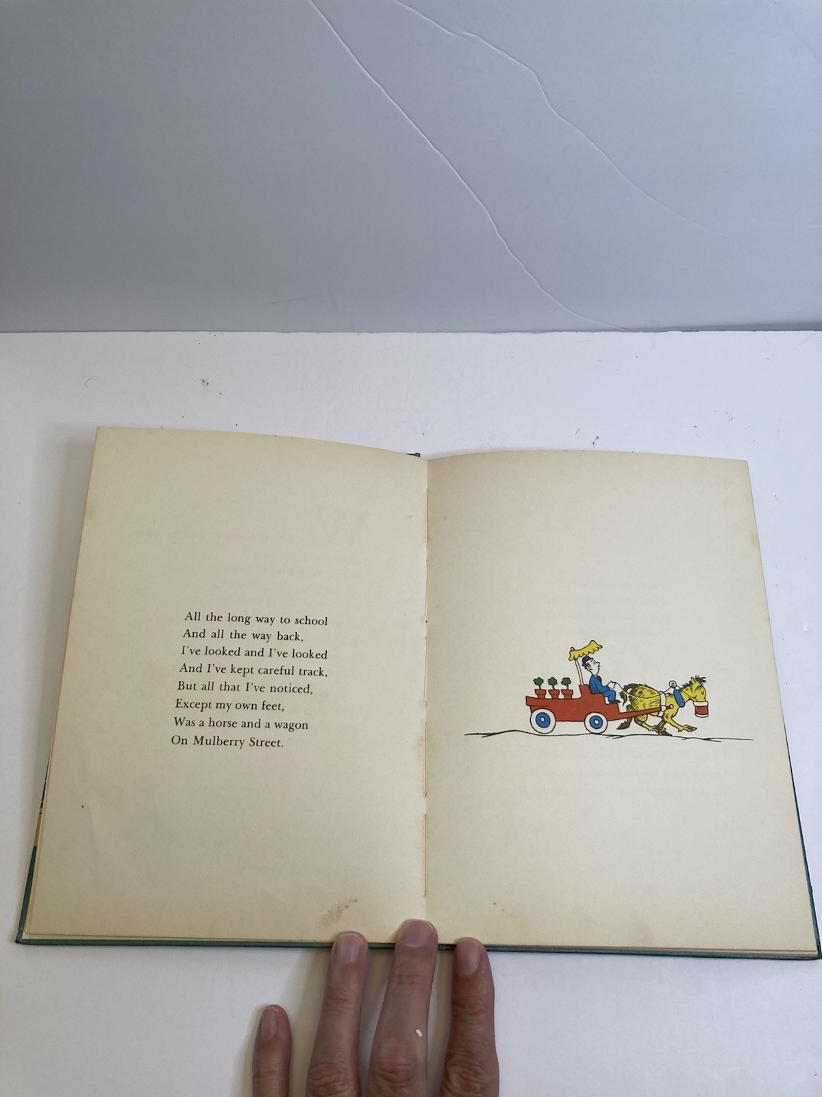 Dr. Seuss And To Think That I Saw It On Mulberry Street Book Club Edition