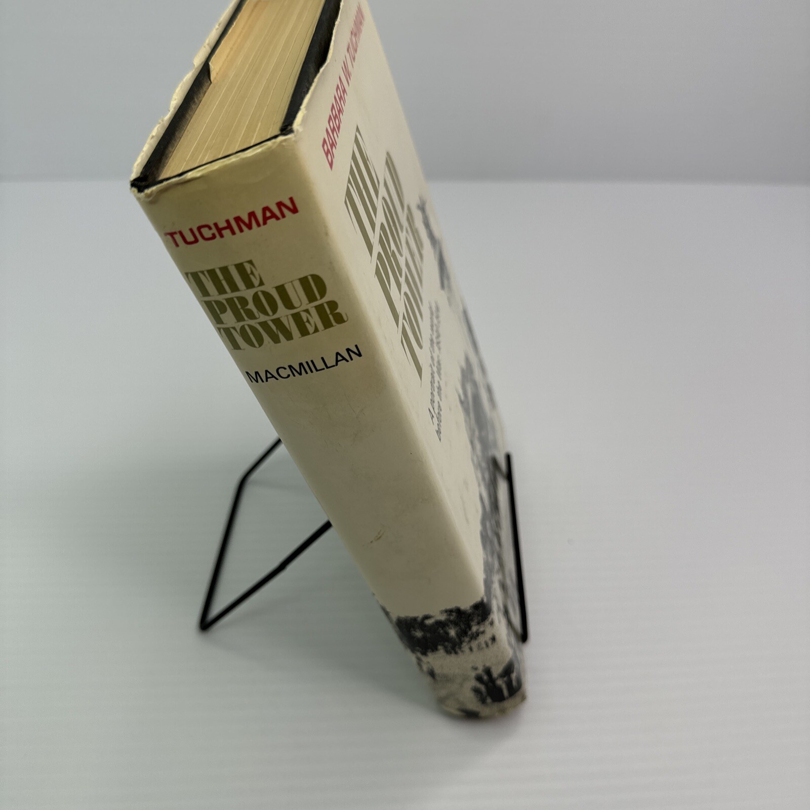 Barbara W. Tuchman The Proud Tower 1966 Book of the Month Club World Before War
