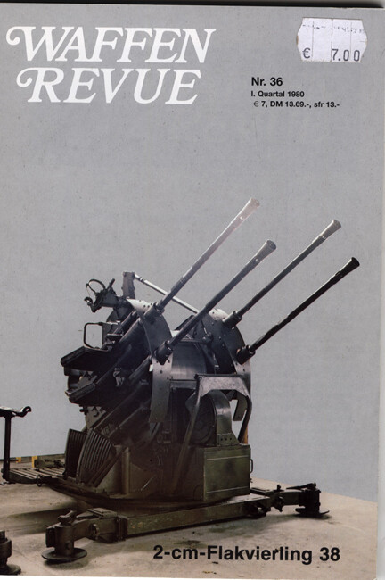 Waffen Revue Nr. 36 2-cm Flak 38 Flakvierling Russische Handgranate