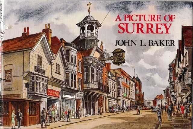 JOHN L. BAKER A Picture of Surrey 1980 1st Ed. HC Book