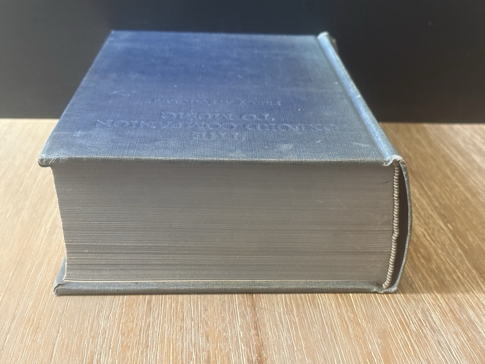 The Oxford Companion to Music by Percy A. Scholes – 1951 Hardcover / 8th Ed