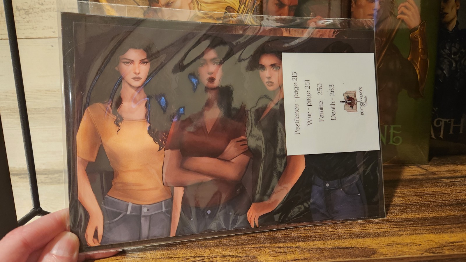 Books for Days Crate Four Horsemen of The Apocalypse Hand Signed