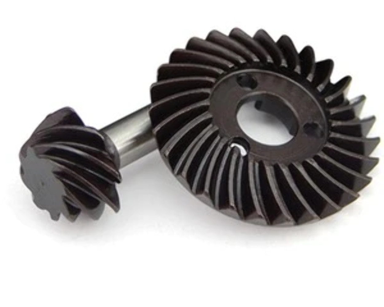 Hot Racing HRASCXT9278 Heavy Duty Steel Bevel Overdrive Gear Set 27T/8T 0.9 Modu