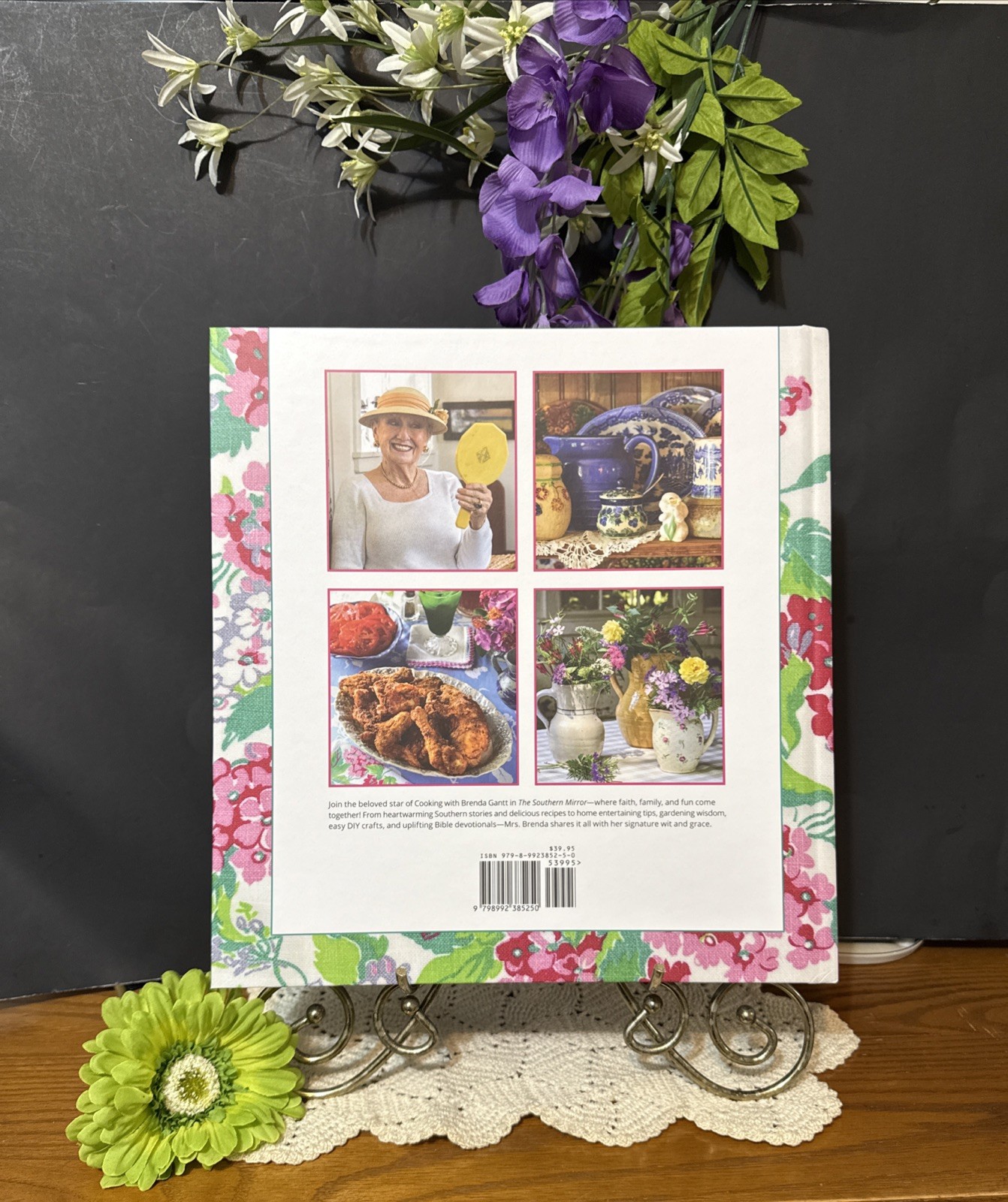 The Southern Mirror By Brenda Gantt 2025 Coffee Table Book Cookbook Kitchen