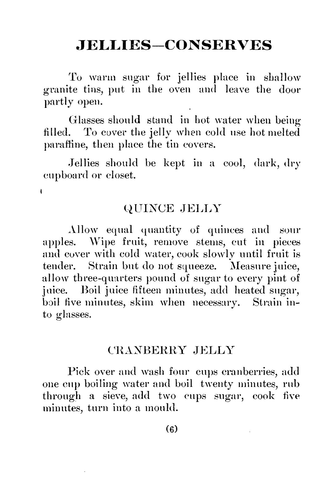 1912 Preserves And Pickles, Forty Recipes Vintage Cookbook 23 Pages
