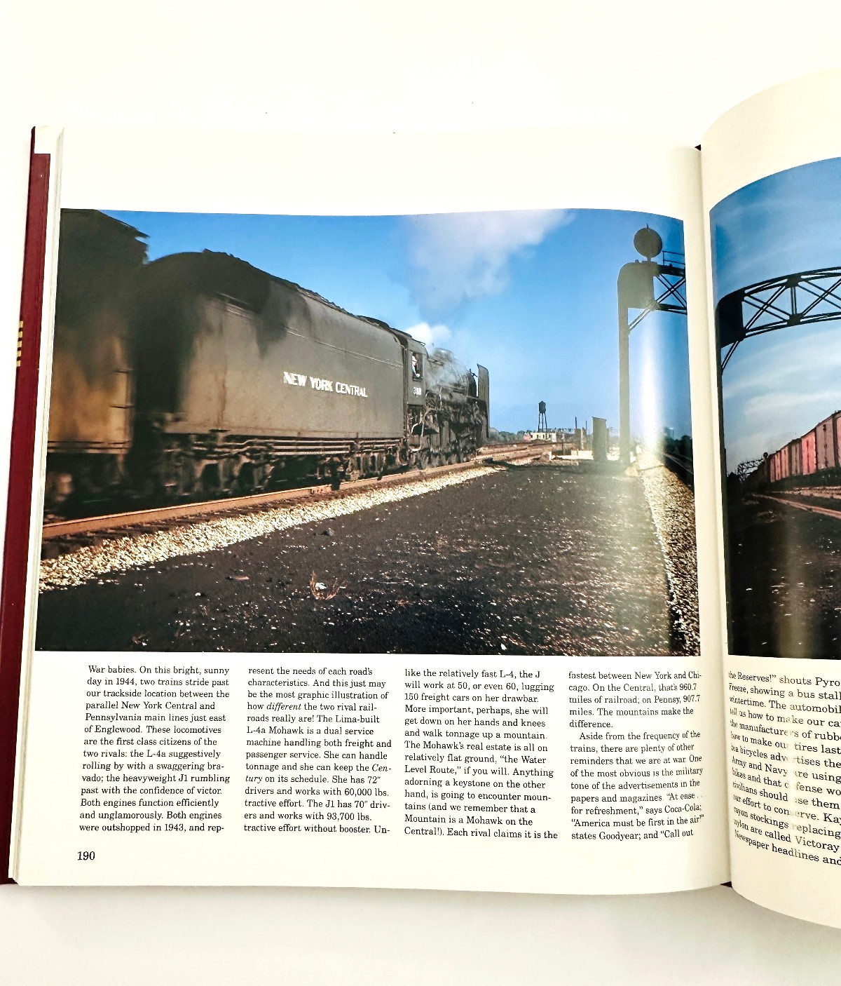 The Pennsylvania Railroad 1940s – 1950s by Don Ball Jr. HCDJ Elm Tree Books PRR