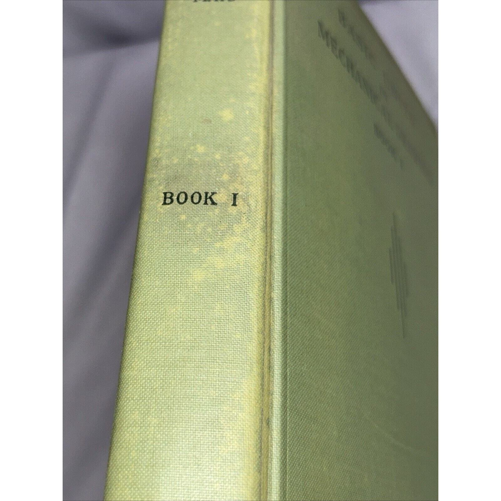 Basic Units In Mechanical Drawing Book 1 – Hoelscher and Mays – 1933 Hard Cover