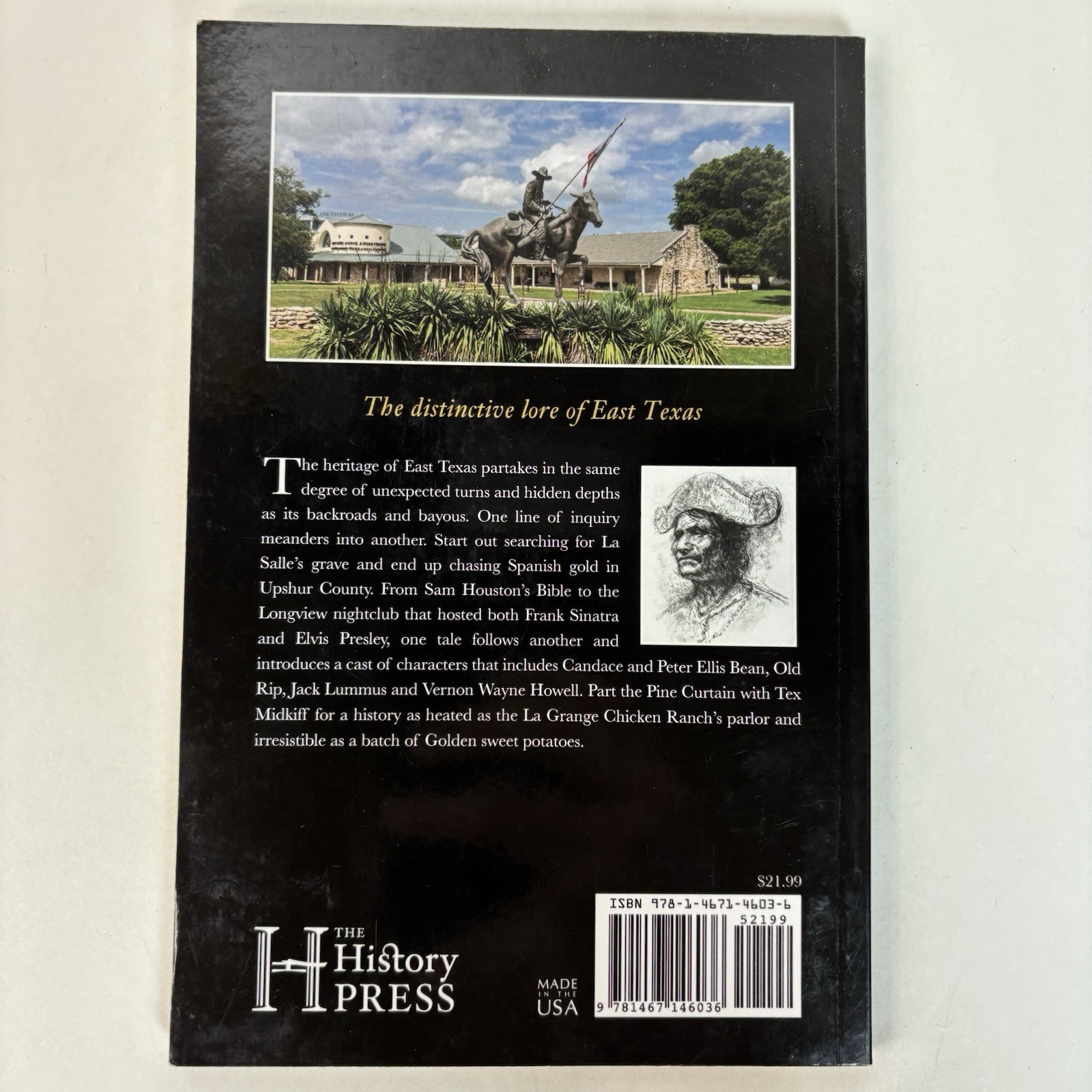 Hidden History of East Texas by Tex Midkiff 2020 1st Ed History Press TPB 1H