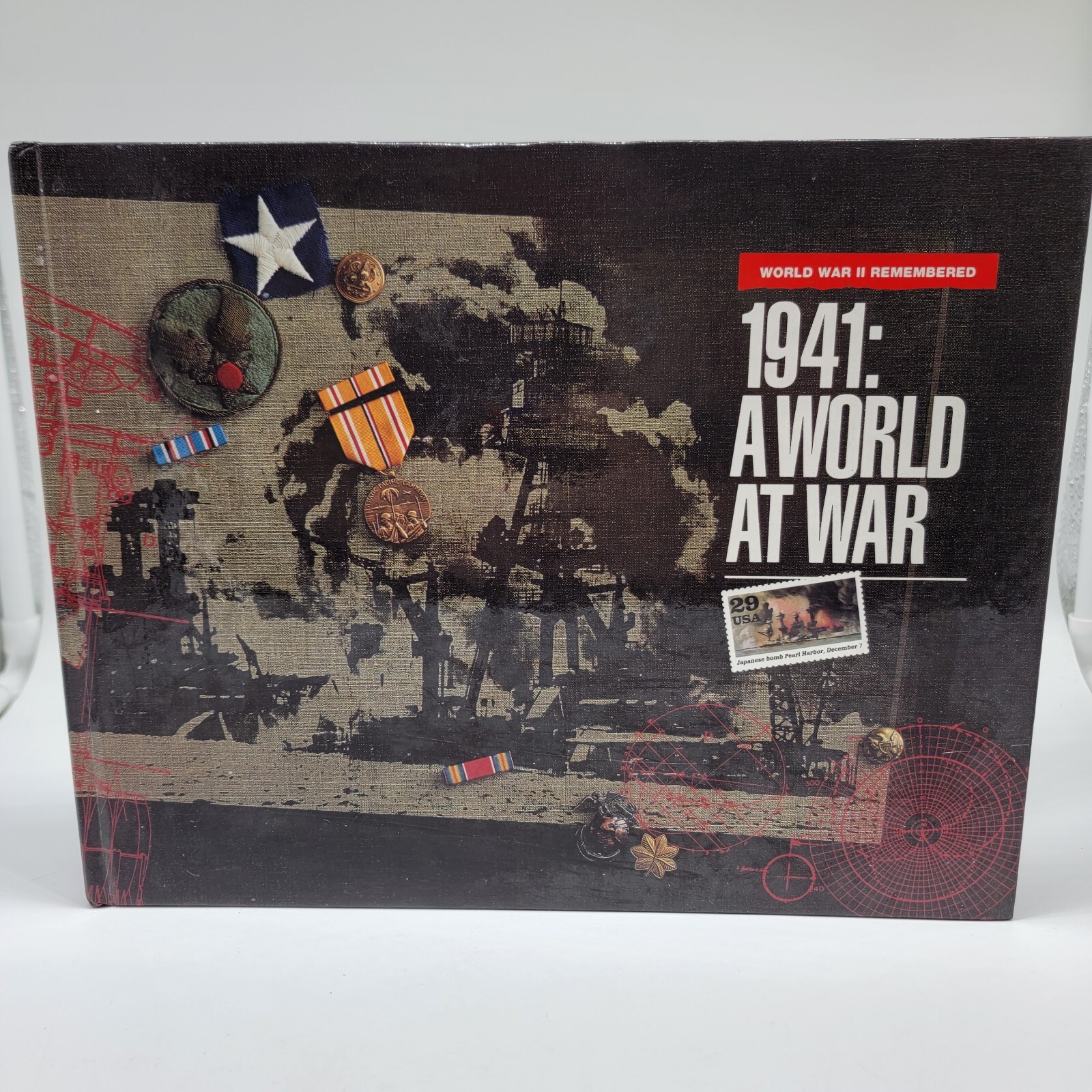World War II Remembered 1941 Book With Us Postage Stamps 40 Pages