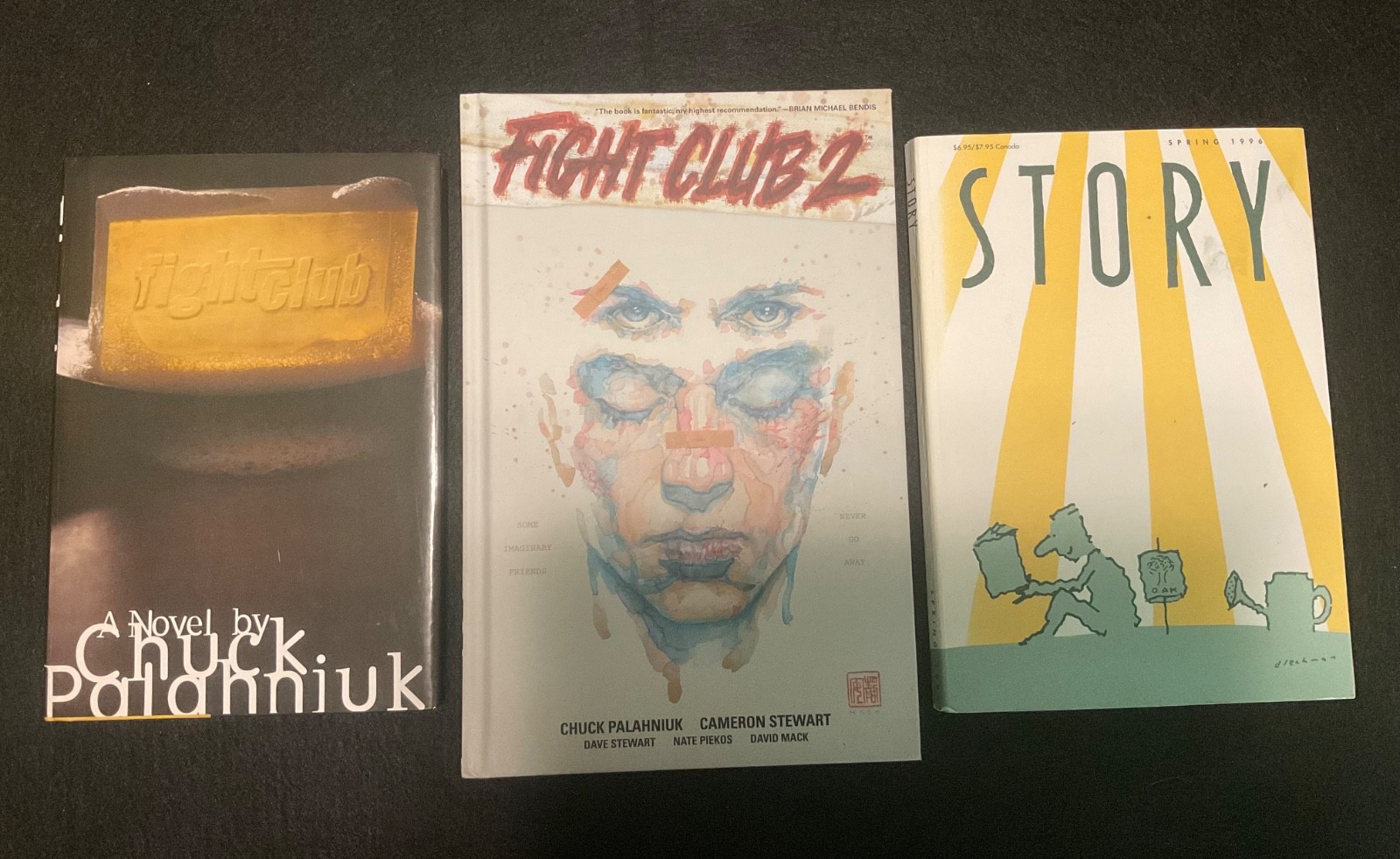 Chuck Palahniuk Book Lot, includes Fight Club