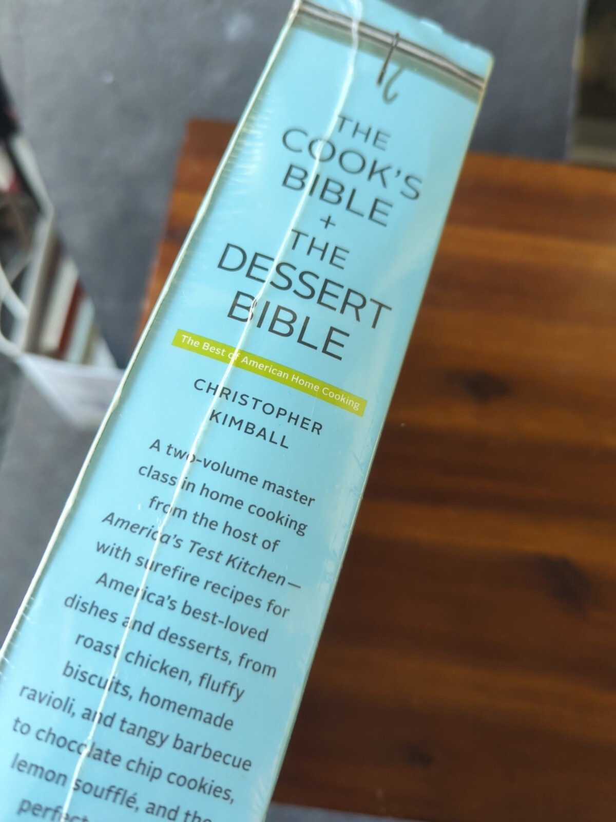 The Cooks Bible & Dessert Bible Cookbook Set New Sealed Christopher Kimball Book