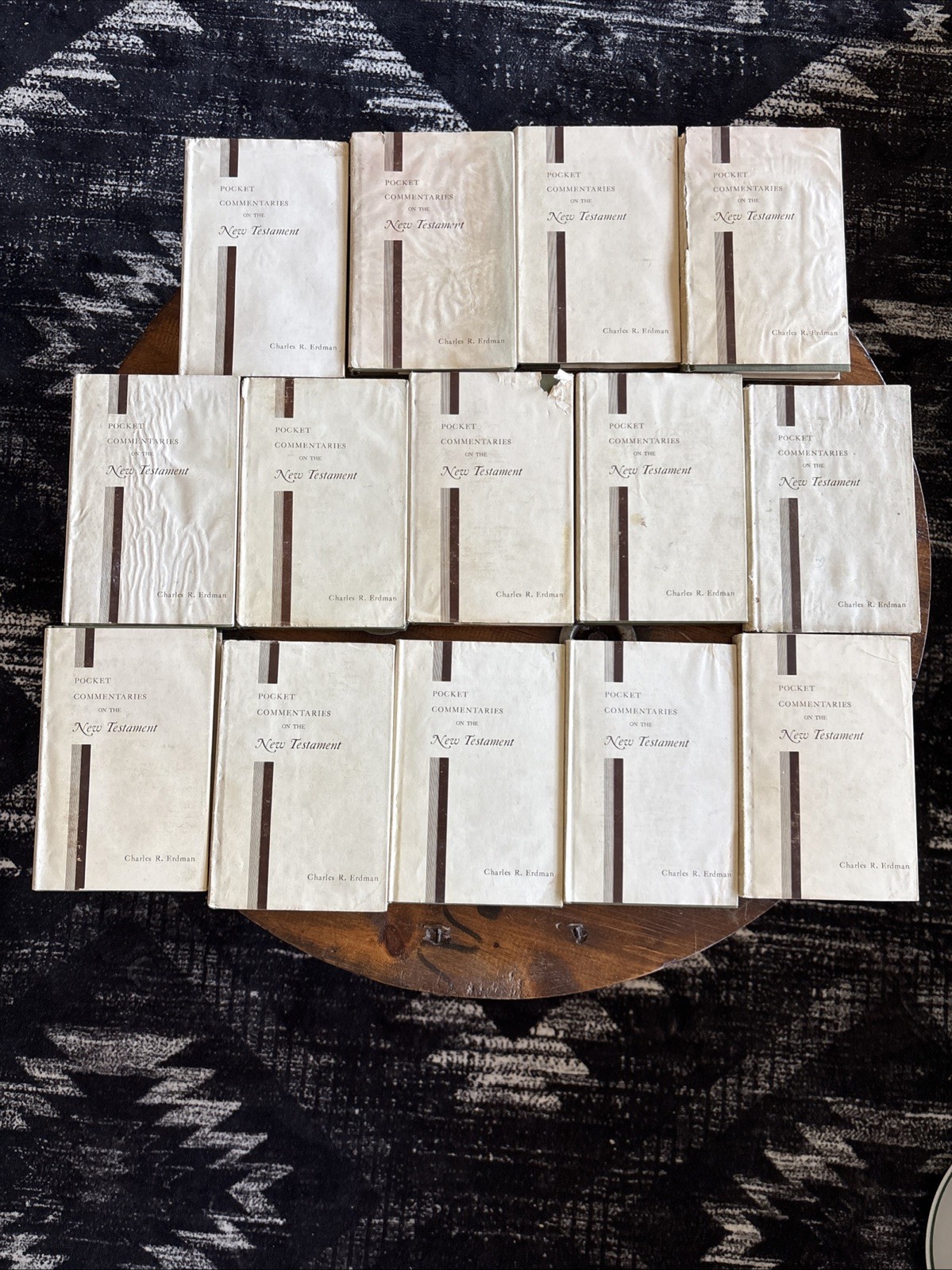 Vintage Lot Of 14 Books Pocket Commentaries on the New Testament Charles Erdman