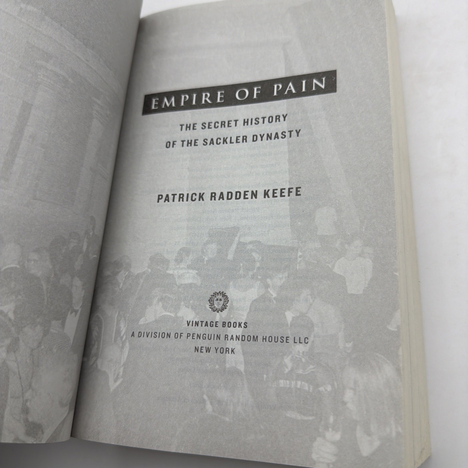 Empire of Pain: The Secret History of the Sackler Dynasty