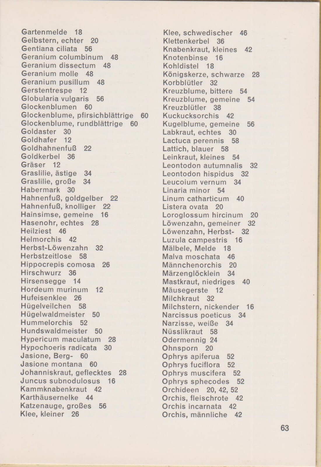 Wiesenblumen II (Hallwag Taschenbuch 24 Botanik) (Hardcover: Meadow Flowers) In