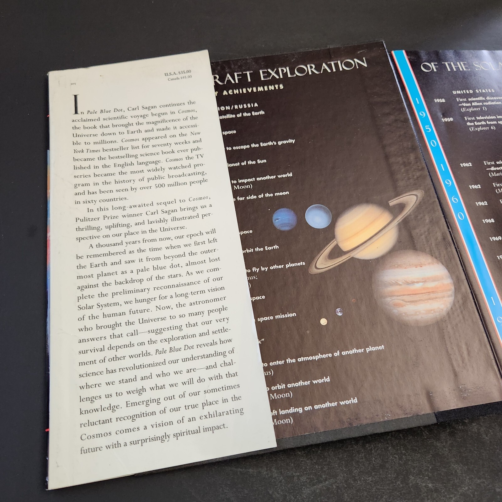 Pale Blue Dot * A Vision of the Human Future in Space 1st Edition- Carl Sagan