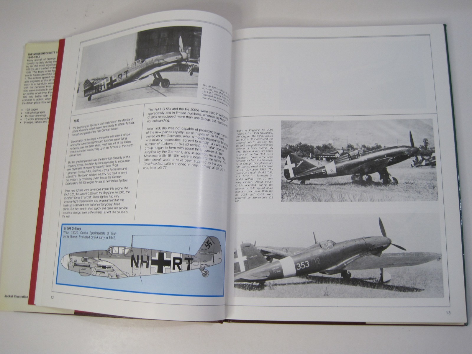 The Messerschmitt 109 in Italian Service 1943-1945 By Ferdinando D’amico HC 1985