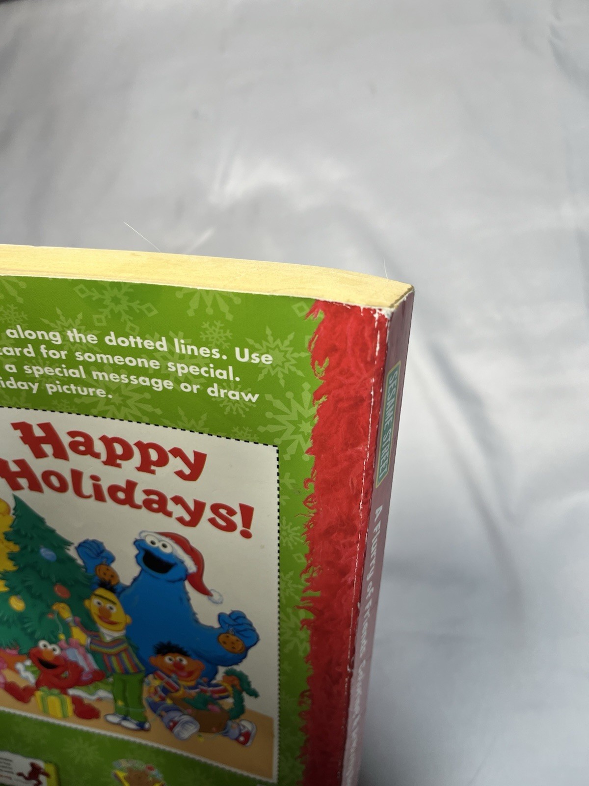 2009 Sesame Street A Flurry of Friends Coloring Activity Book 288 Pages New