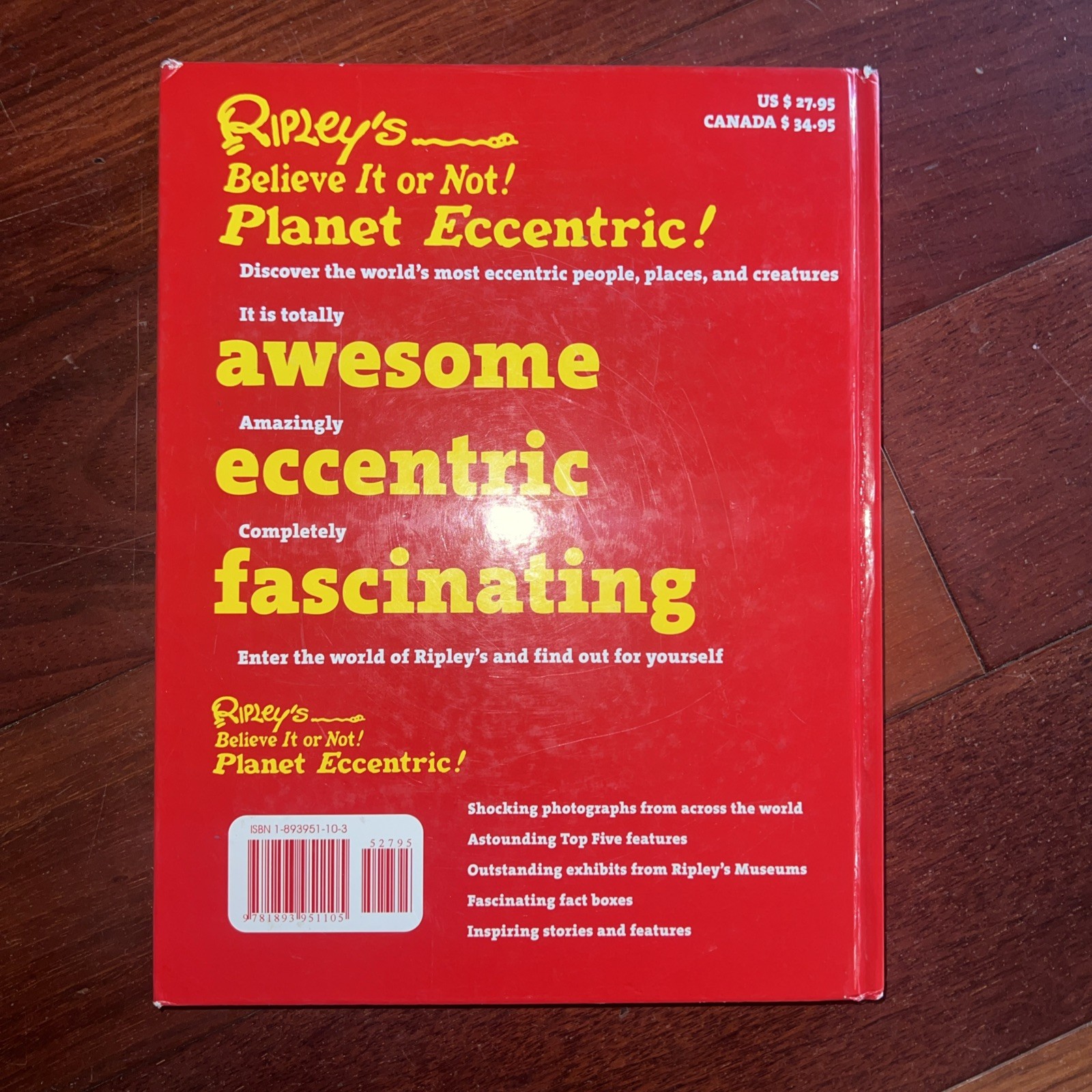 Planet Eccentric! by Geoff Tibballs (2005, Hardcover)