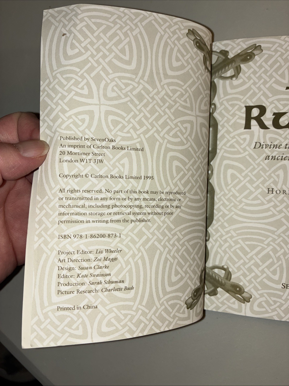 The Runes Book“ by Horik Svensson Paperback 128 Pages