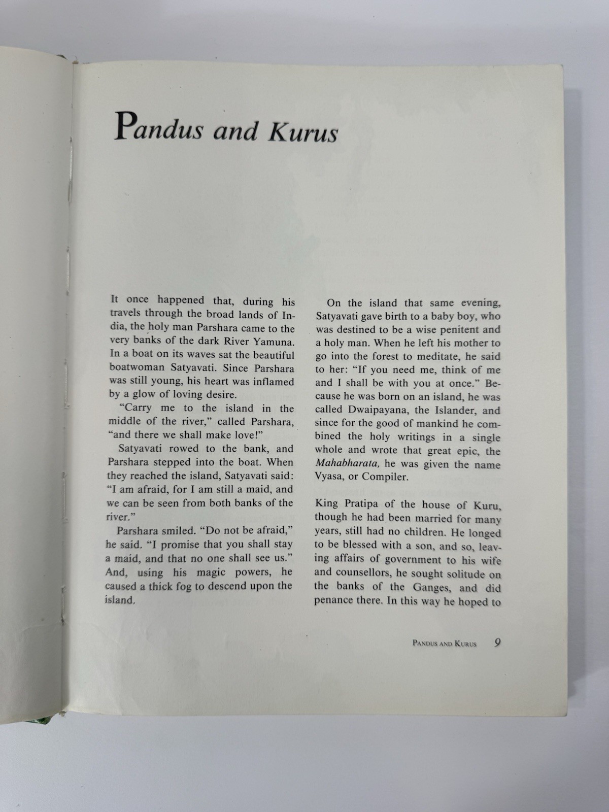 The Mahabharata