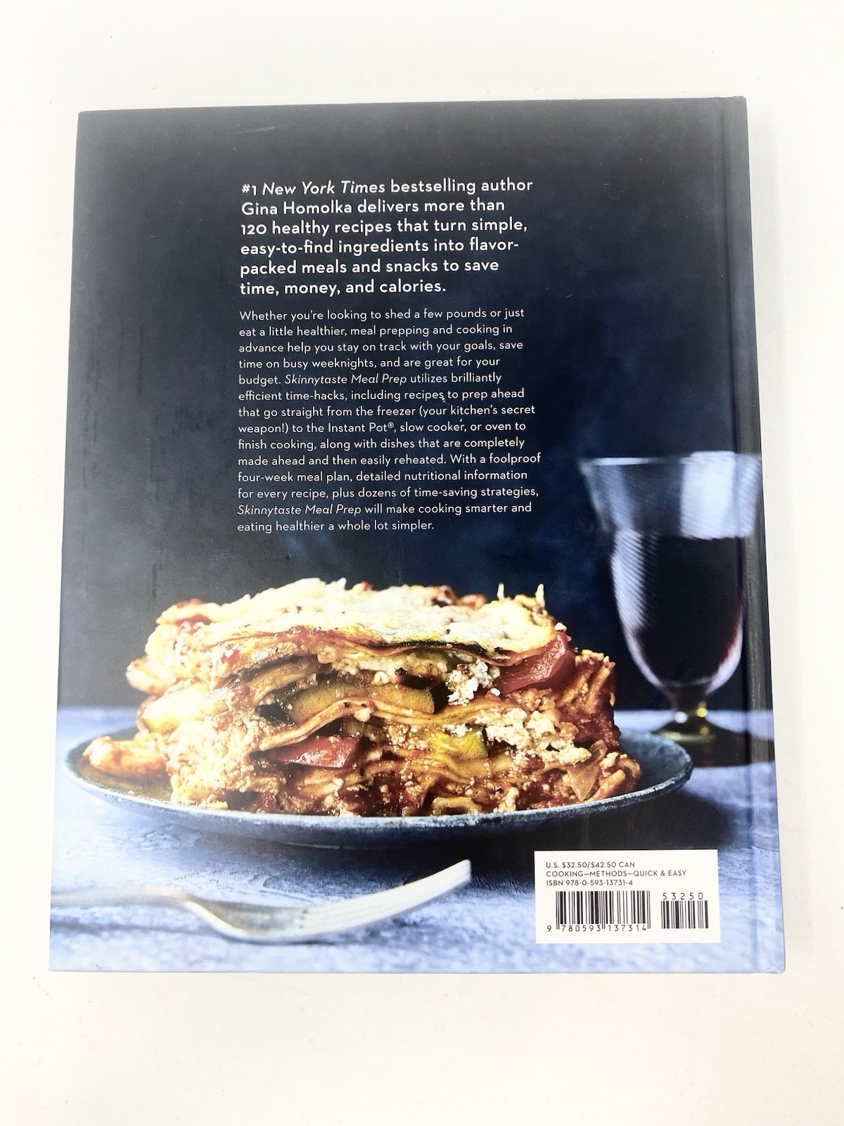 NEW Skinnytaste Meal Prep by Gina Homolka, Hardcover, FREE SHIP