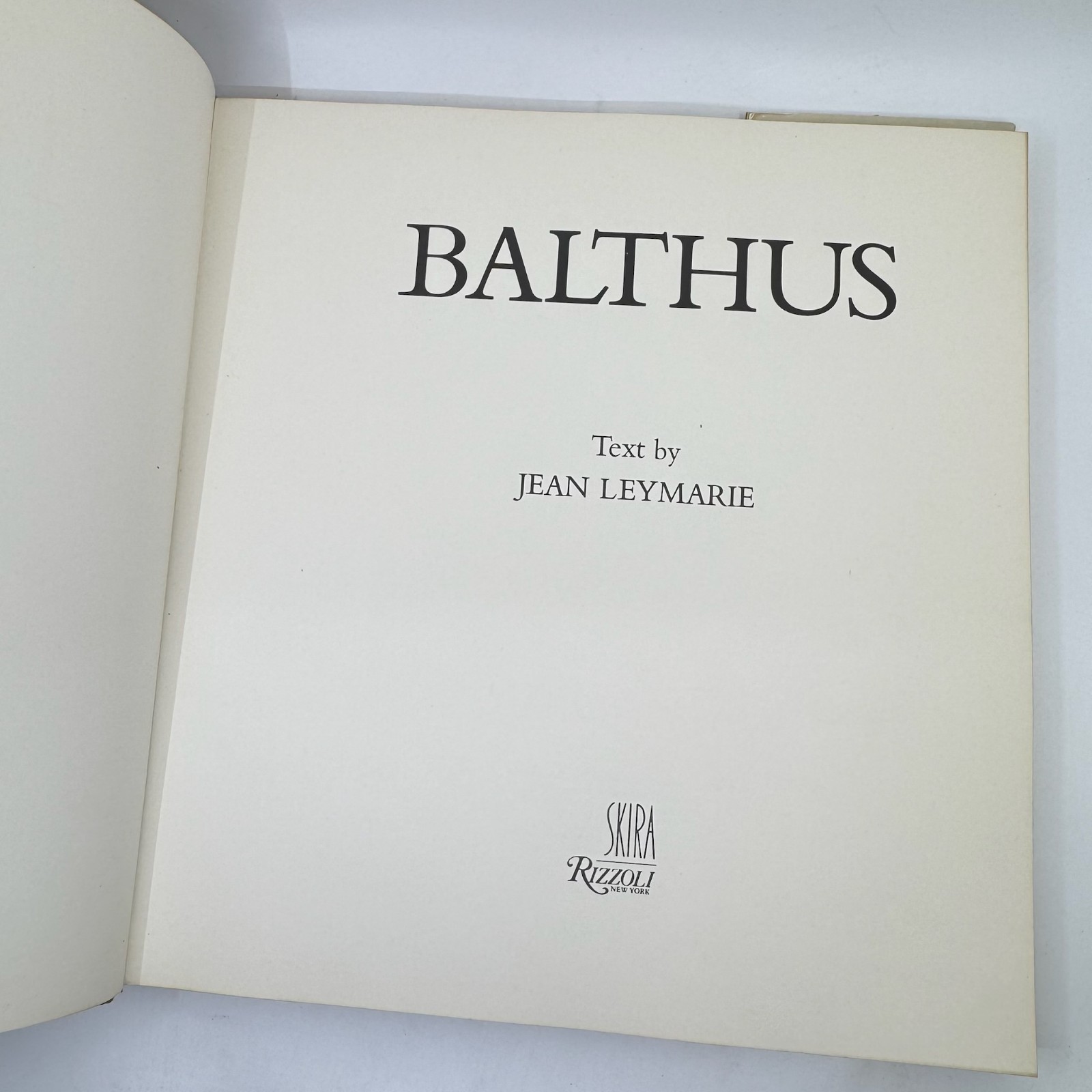 BALTHUS by Jean Leymarie (1979, Hardcover)