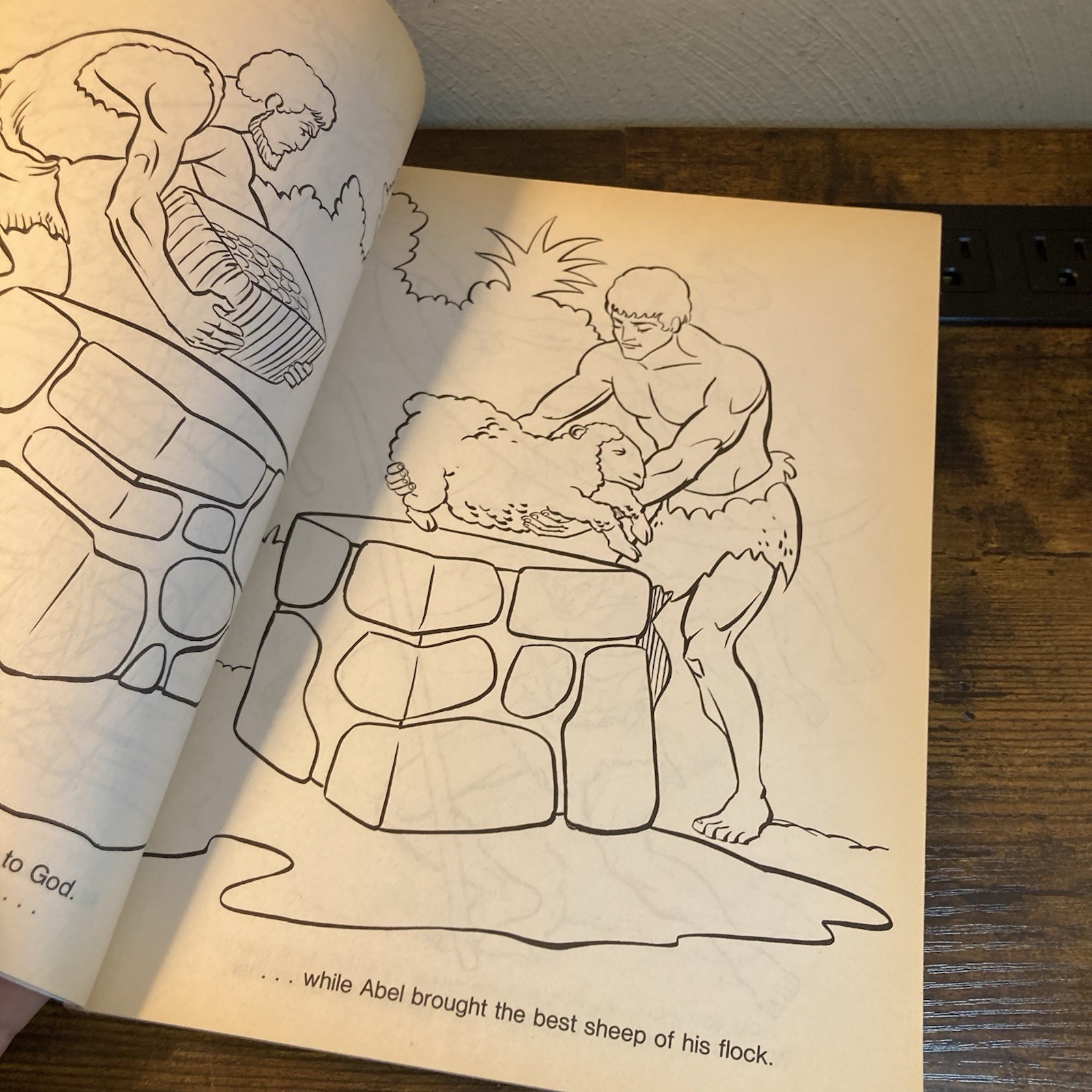The Bible Coloring Book Jesus Mary Creative Child 1991 Vtg – 156 Unused Pages