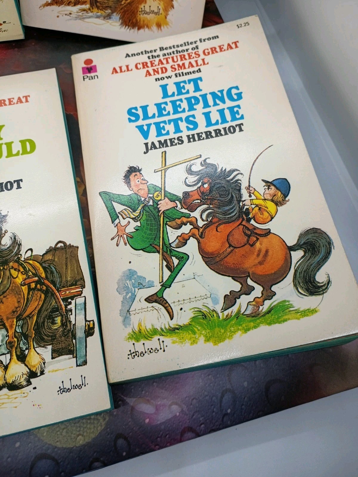 6 James Herriot books Pan 1970s First editions – PB – Rare Near Mint Condition
