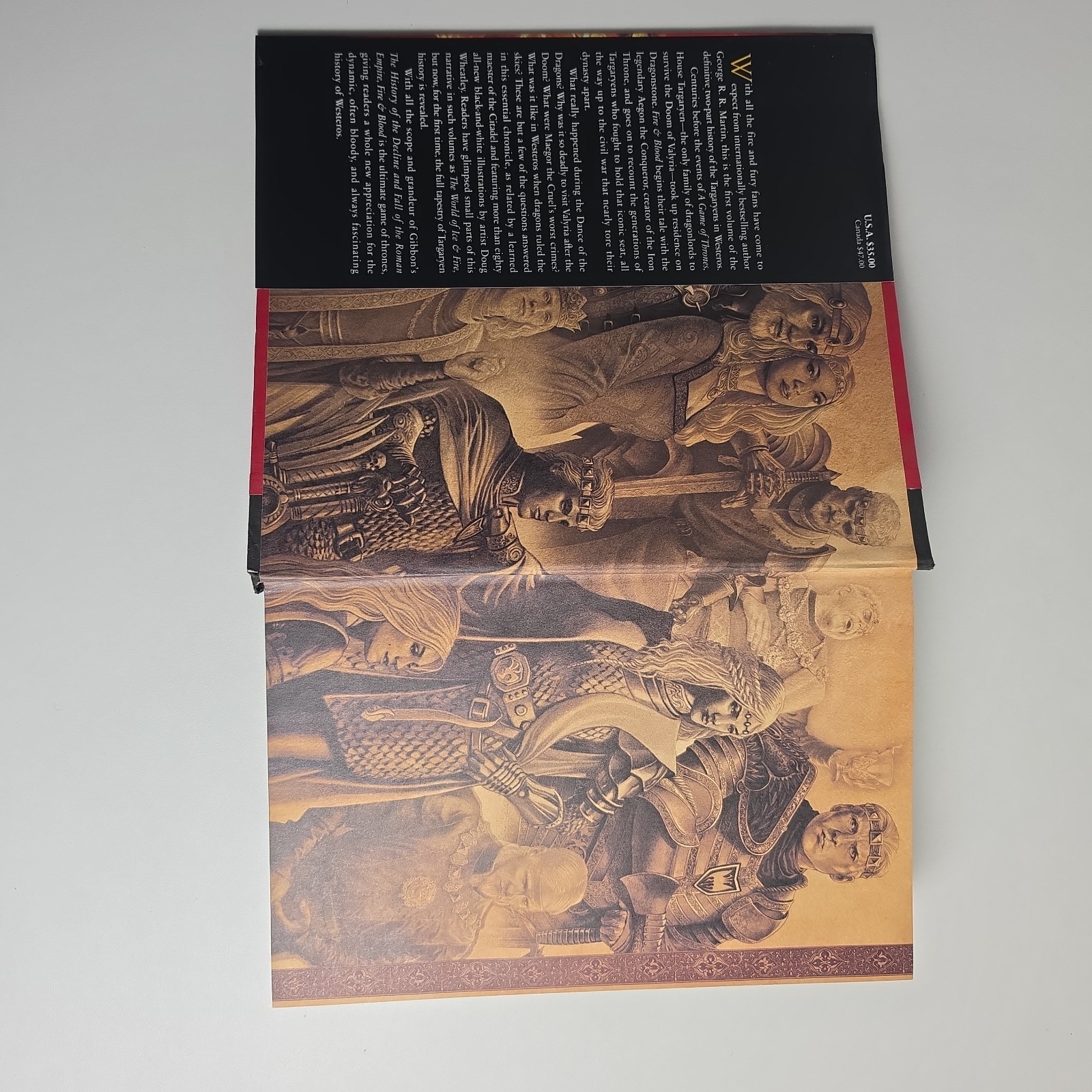 Fire & Blood George R.R. Martin Hardcover First Edition House of the Dragon