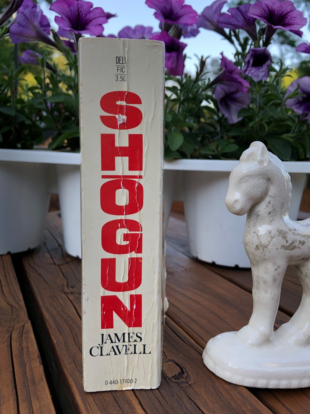 SHOGUN by James Clavell Dell Vintage 1980 Paperback Samurai