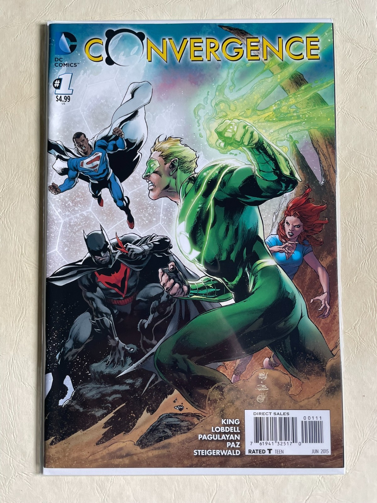 Convergence #0-8 Complete Set DC comics 2015