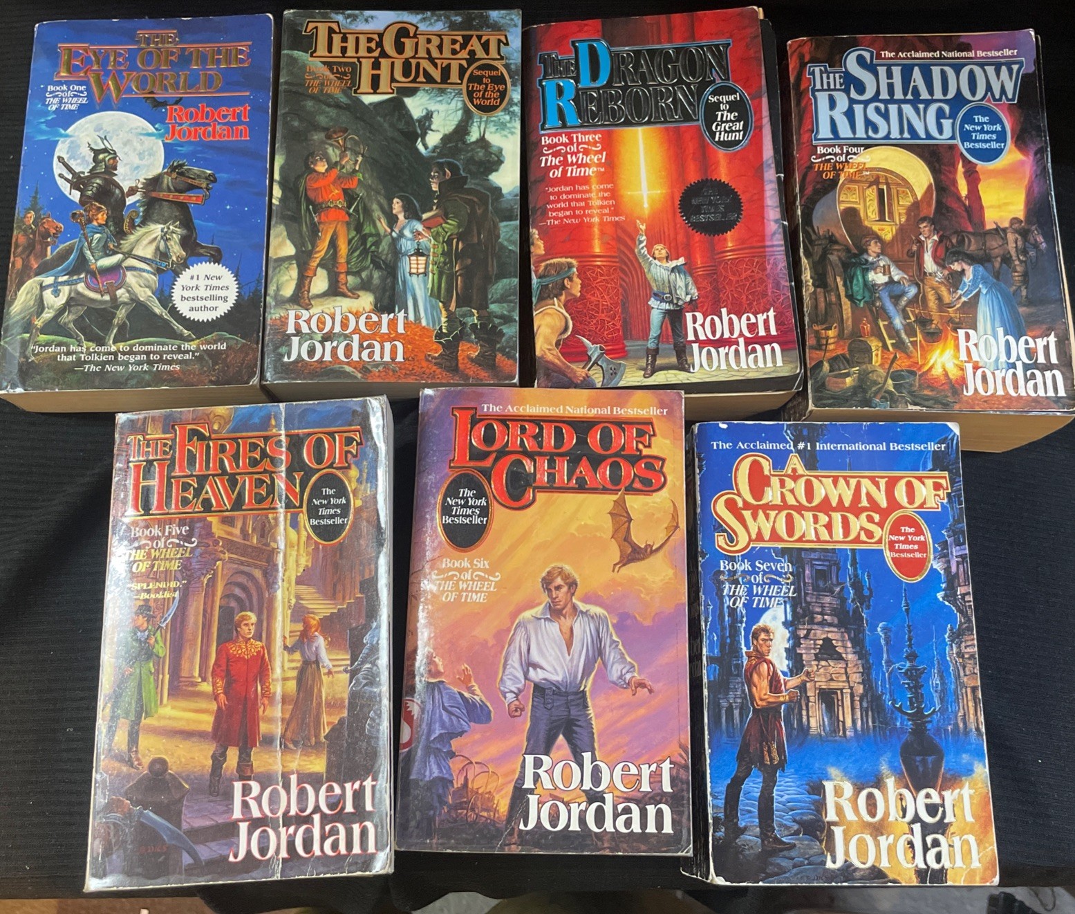 Wheel Of Time Complete Set Of 15
