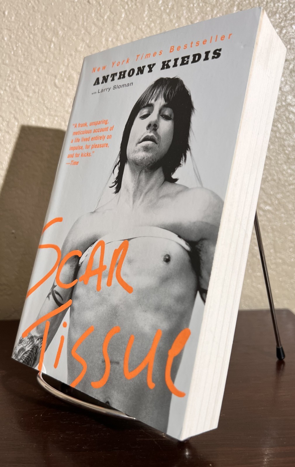 SCAR TISSUE by Anthony Kiedis (2005, Trade Paperback) Later Printing