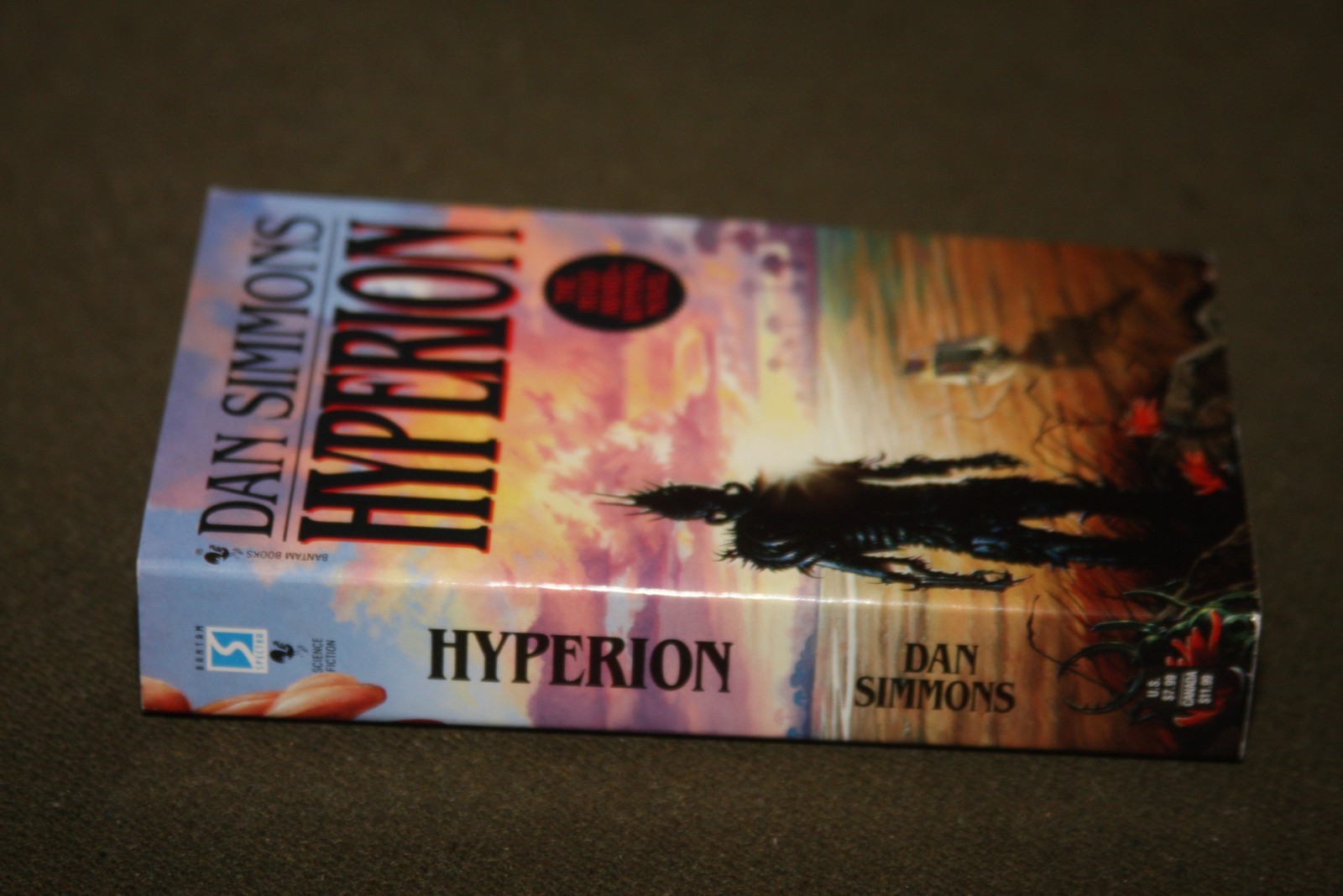 Hyperion by Dan Simmons 1995 PB 25th Print Bantam SF