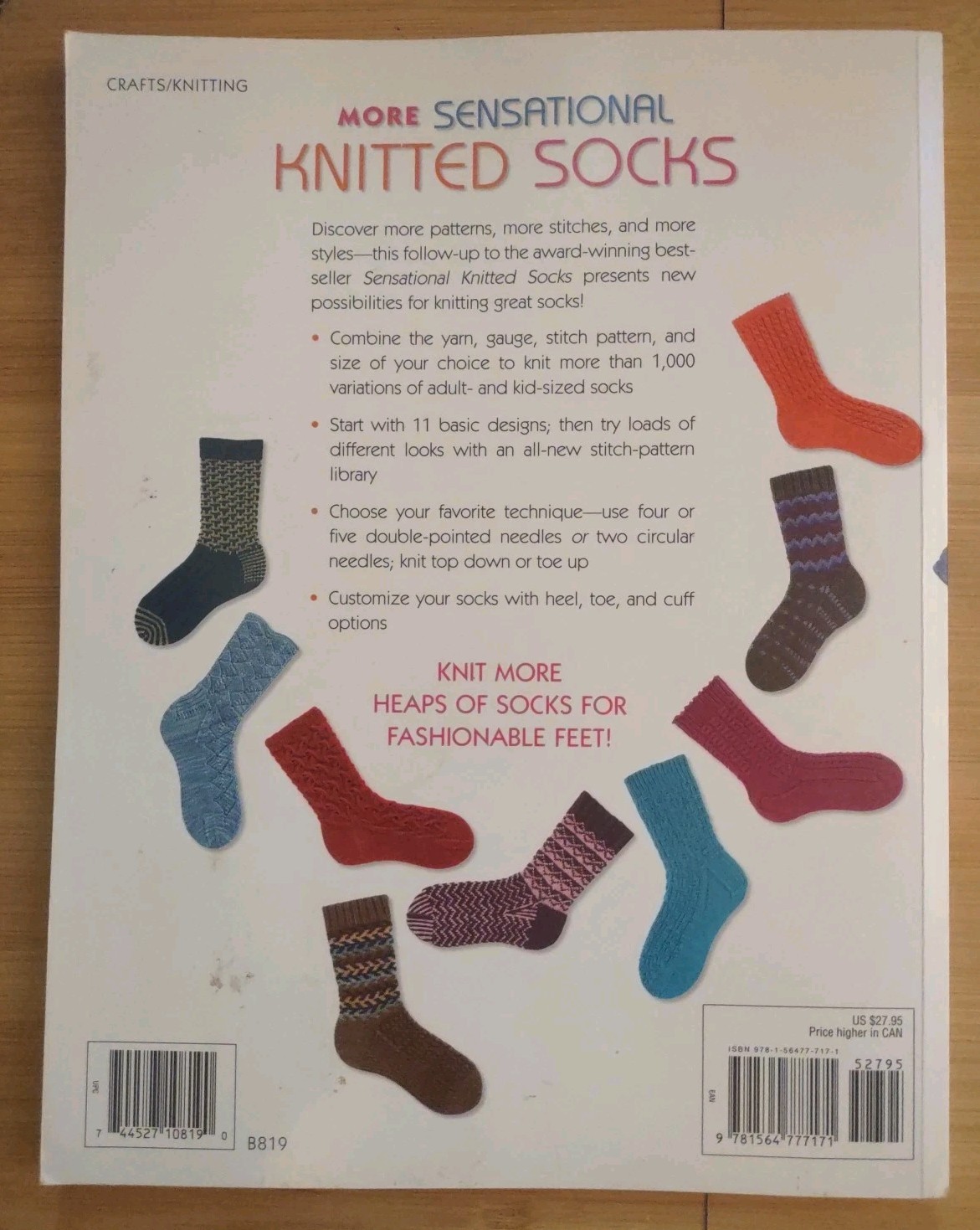 MORE SENSATIONAL KNITTED SOCKS By Charlene Schurch New 112 Pages