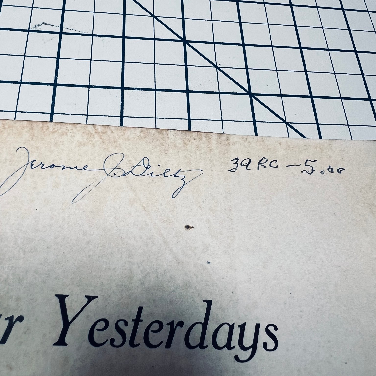 Our Yesterdays 1925 Berne High School Yearbook Vintage Indiana BHS
