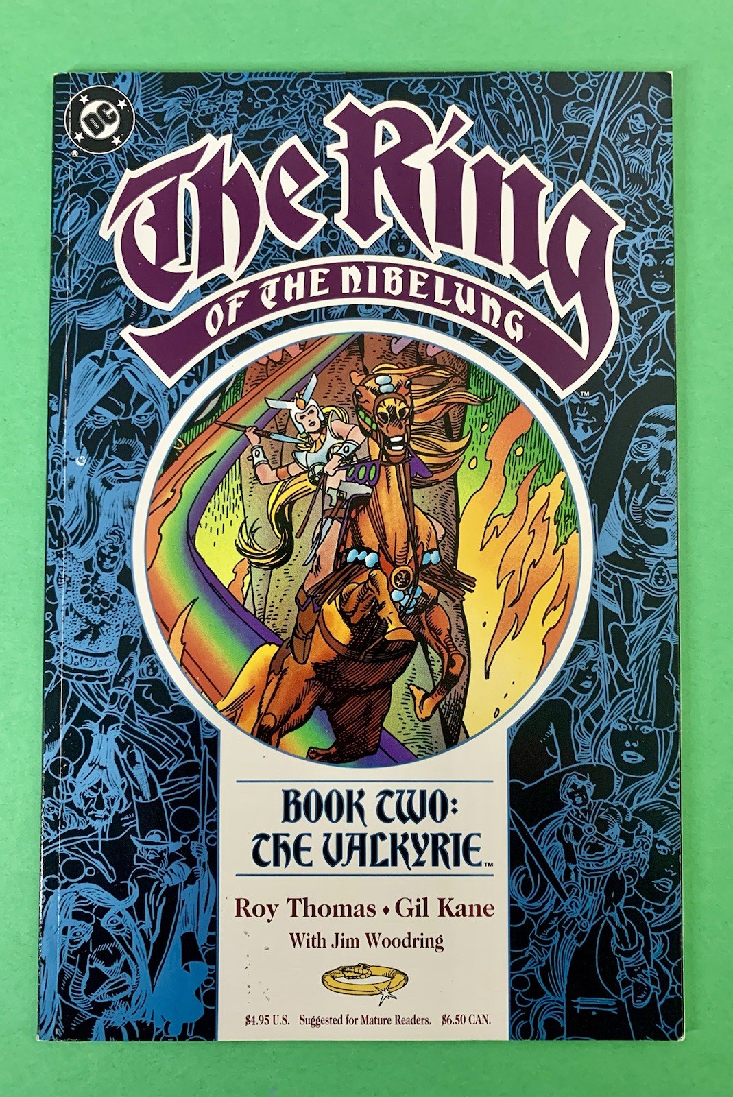 THE RING OF THE NIBELUNG By ROY THOMAS & GIL KANE VOLUMES 1,2,4 (DC SOFTCOVER)