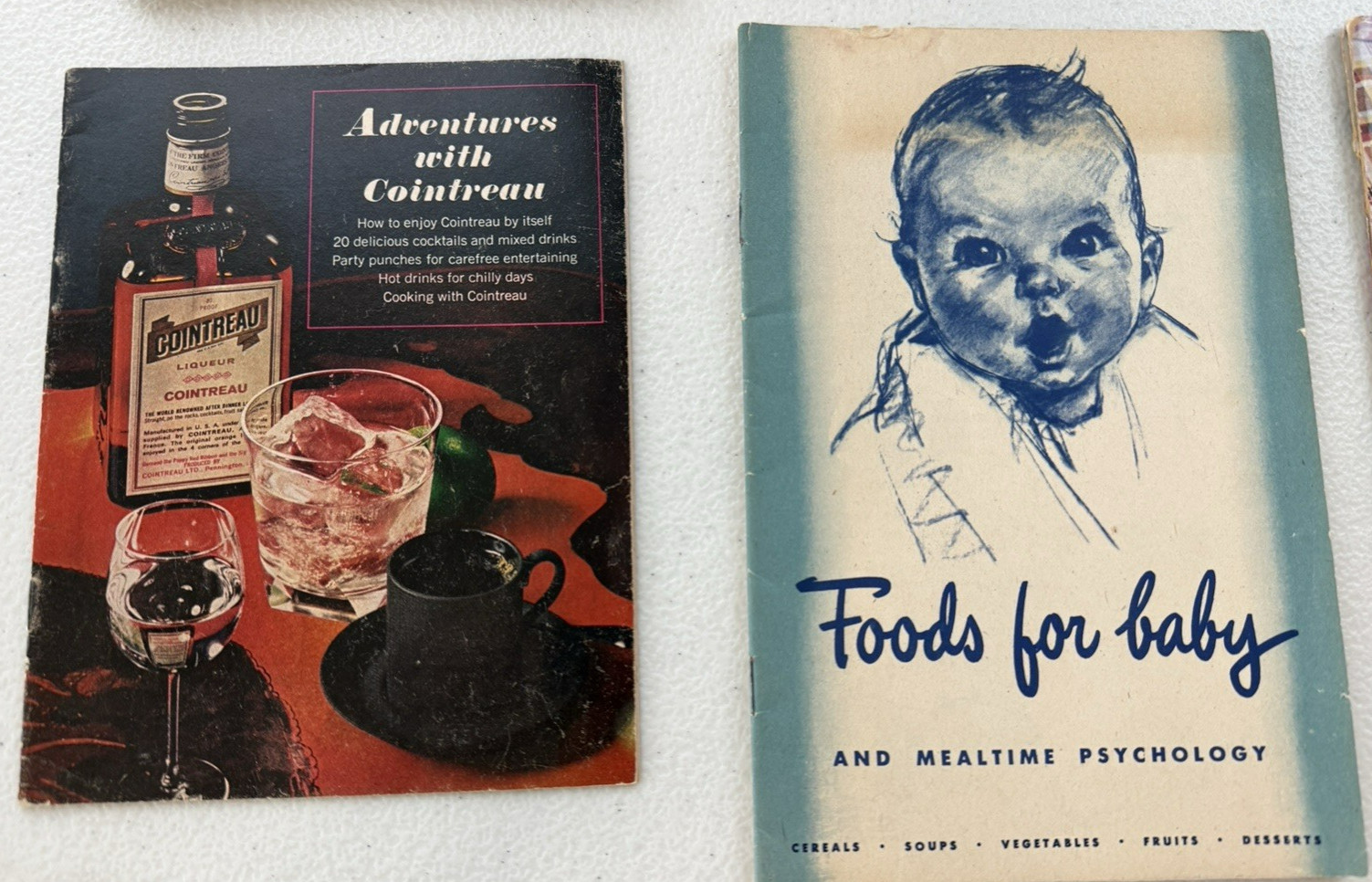 1920-1950’s Vintage lot of Recipe Booklets, Pamphlets, Advertising,Cookbooks