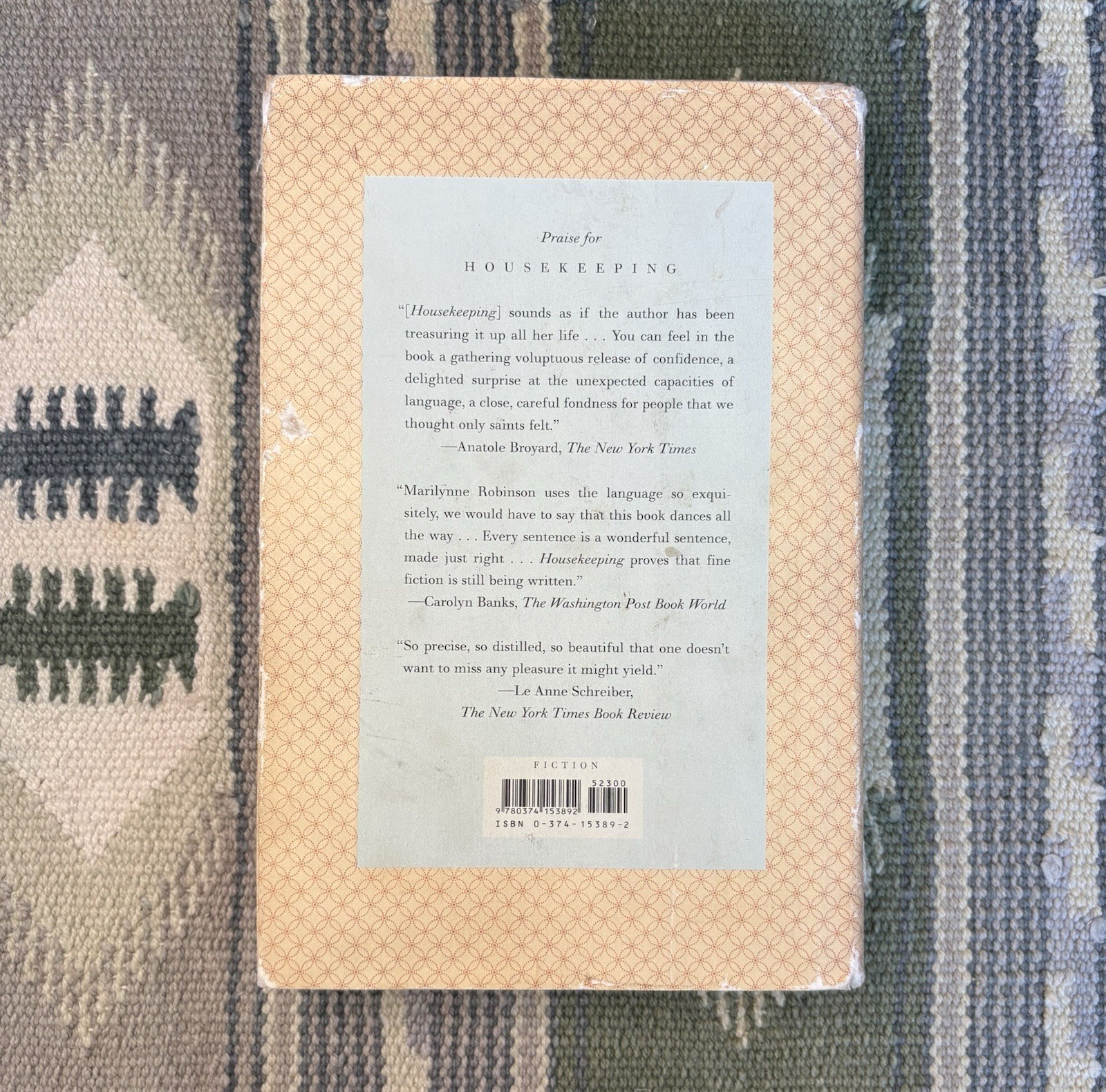 Gilead by Marilynne Robinson — First Edition, First Printing (2004)