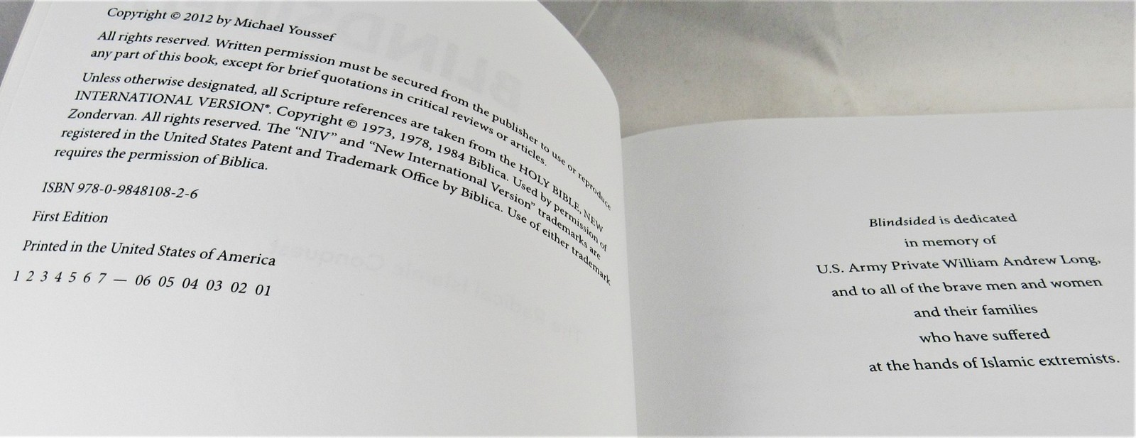 Michael Youssef Blindsided The Radical Islamic Conquest Christian Book Softcover